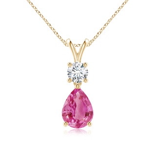 Pear AAA Pink Sapphire