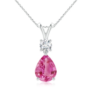 Pear AAA Pink Sapphire