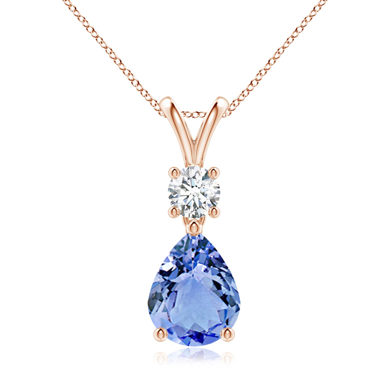 A - Tanzanite / 1.88 CT / 14 KT Rose Gold