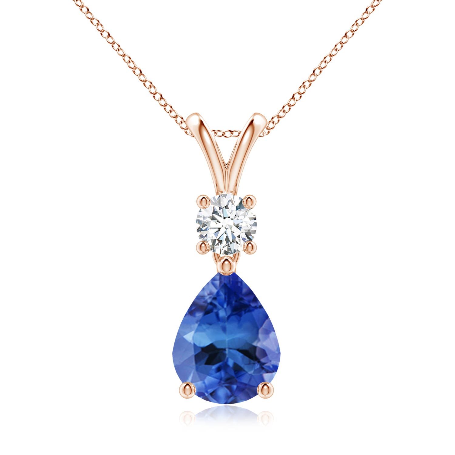 AA - Tanzanite / 1.88 CT / 14 KT Rose Gold