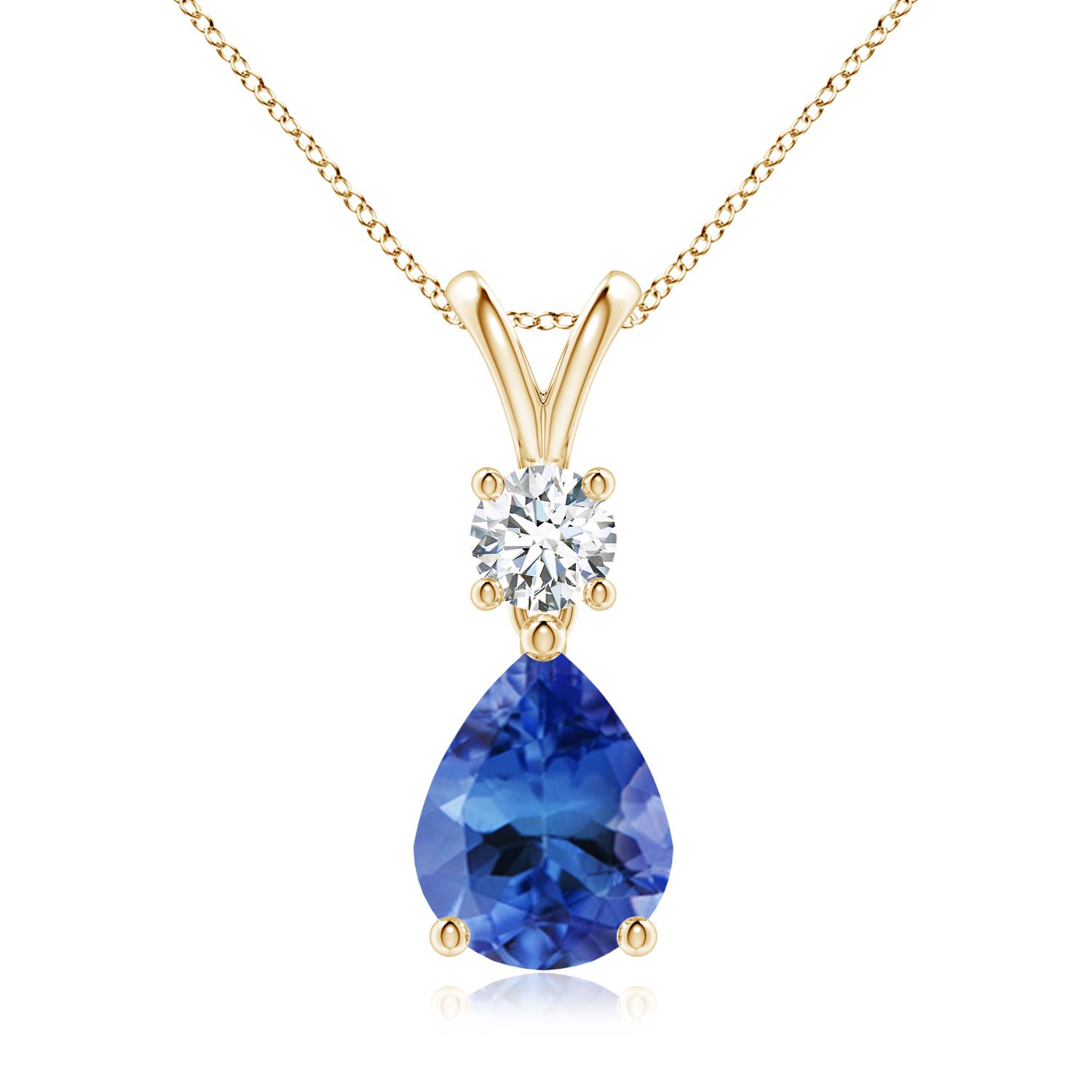 AA - Tanzanite / 1.88 CT / 14 KT Yellow Gold