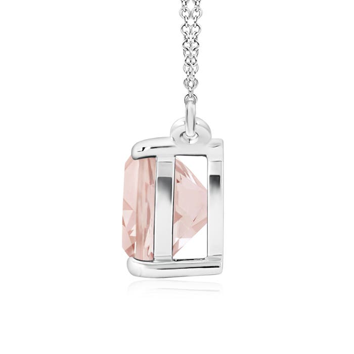 A - Morganite / 1.8 CT / 14 KT White Gold