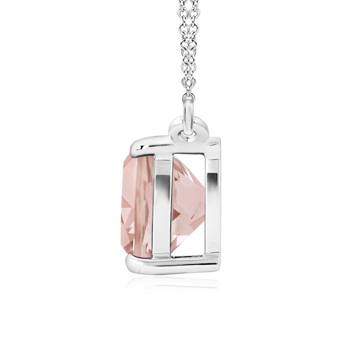 AA - Morganite / 1.8 CT / 14 KT White Gold