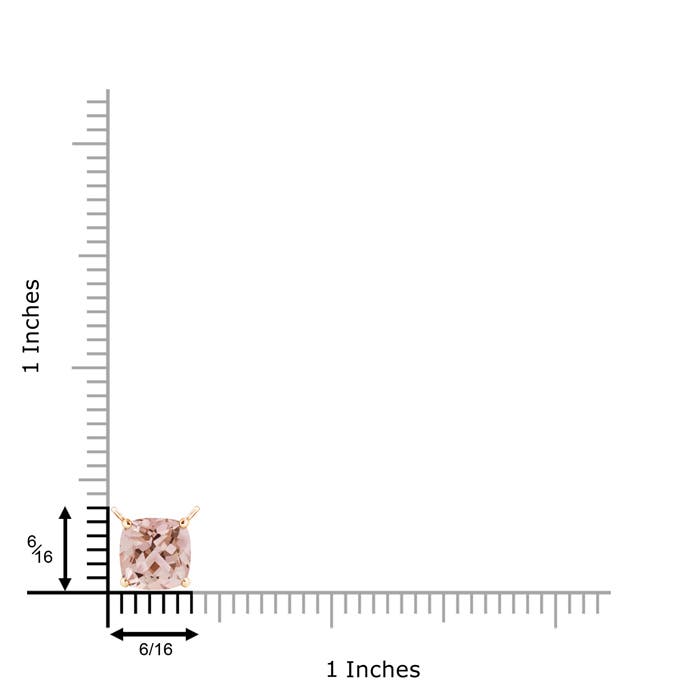 AAA - Morganite / 1.8 CT / 14 KT Rose Gold