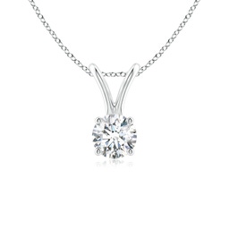 Classic White Gold Diamond Necklaces and Pendants