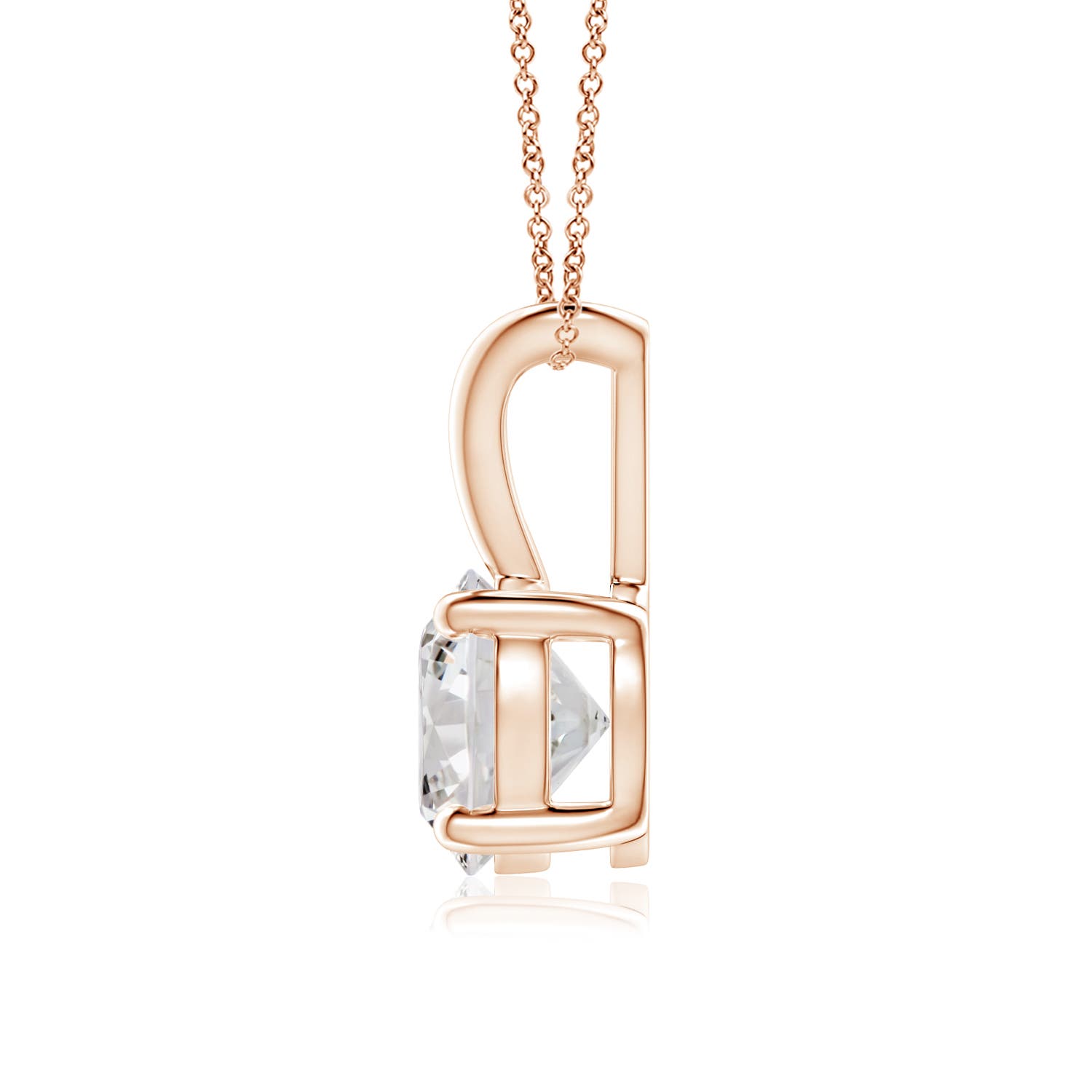 I-J, I1-I2 / 0.75 CT / 14 KT Rose Gold