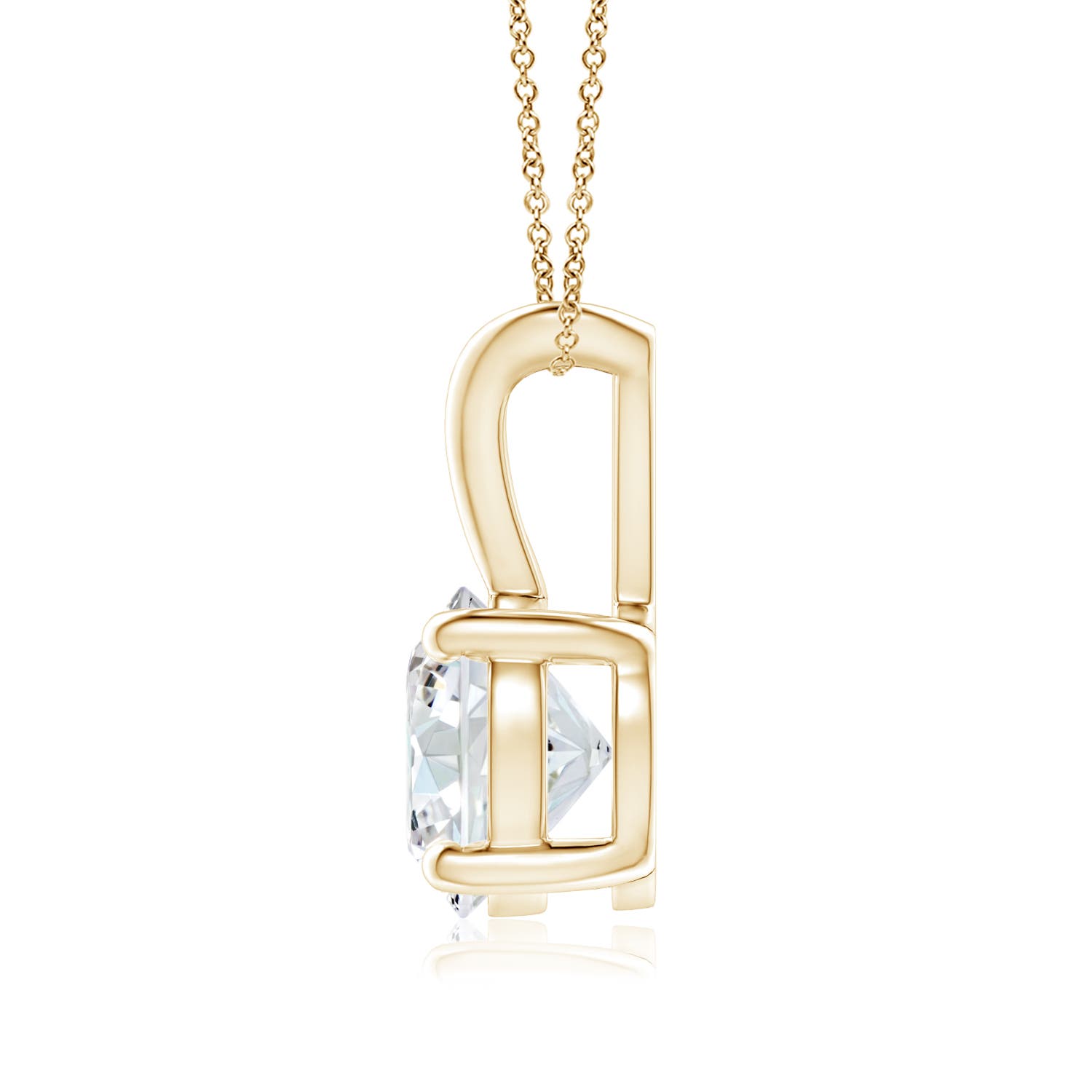 G, VS2 / 1 CT / 14 KT Yellow Gold