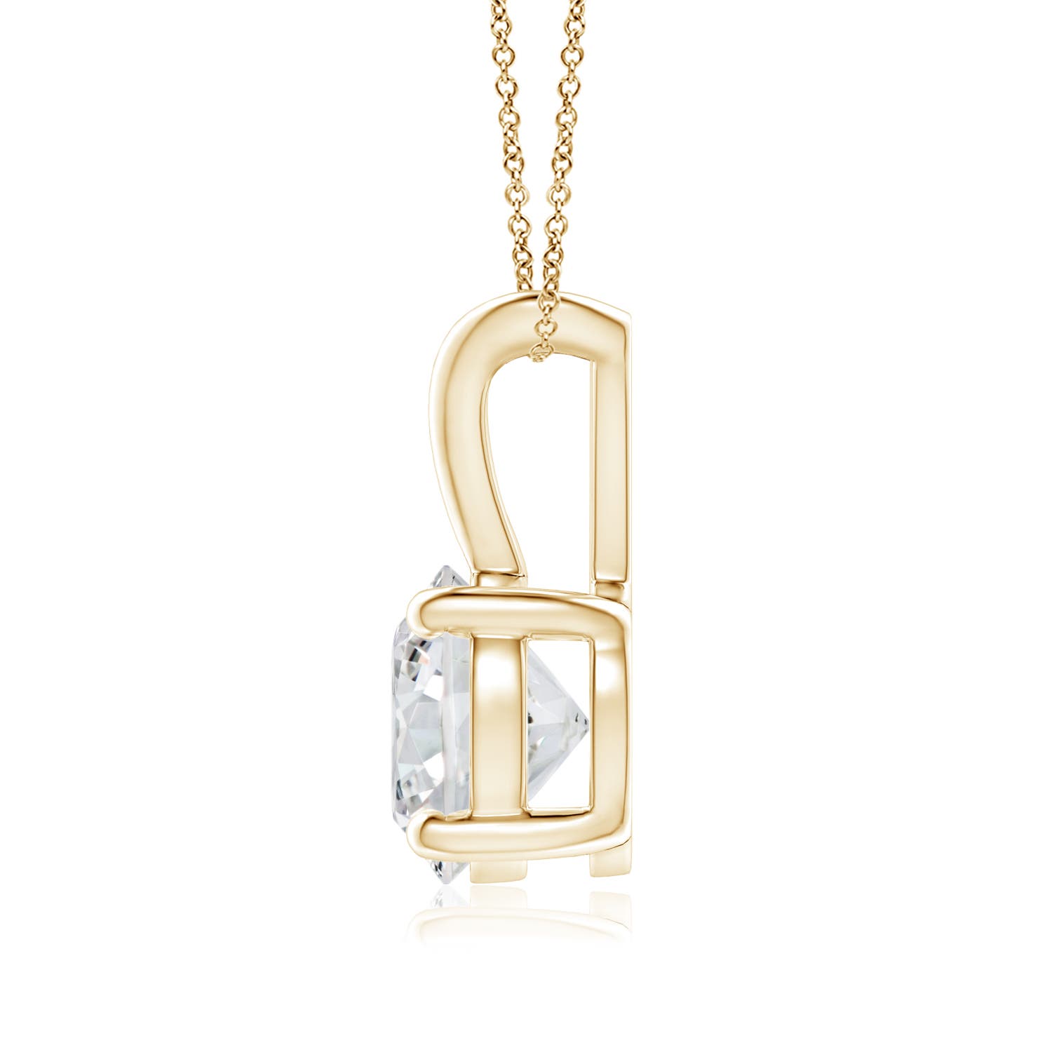 H, SI2 / 1 CT / 14 KT Yellow Gold