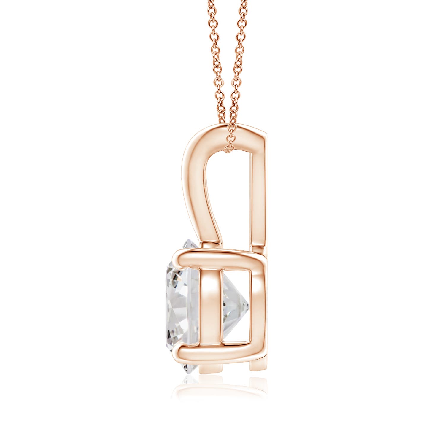 I-J, I1-I2 / 1 CT / 14 KT Rose Gold