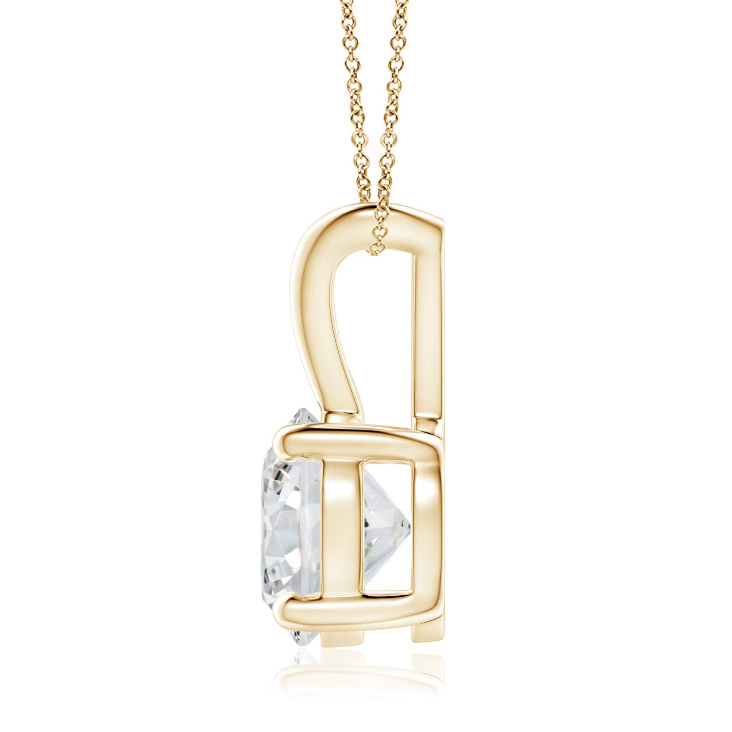 H, SI2 / 1.25 CT / 14 KT Yellow Gold