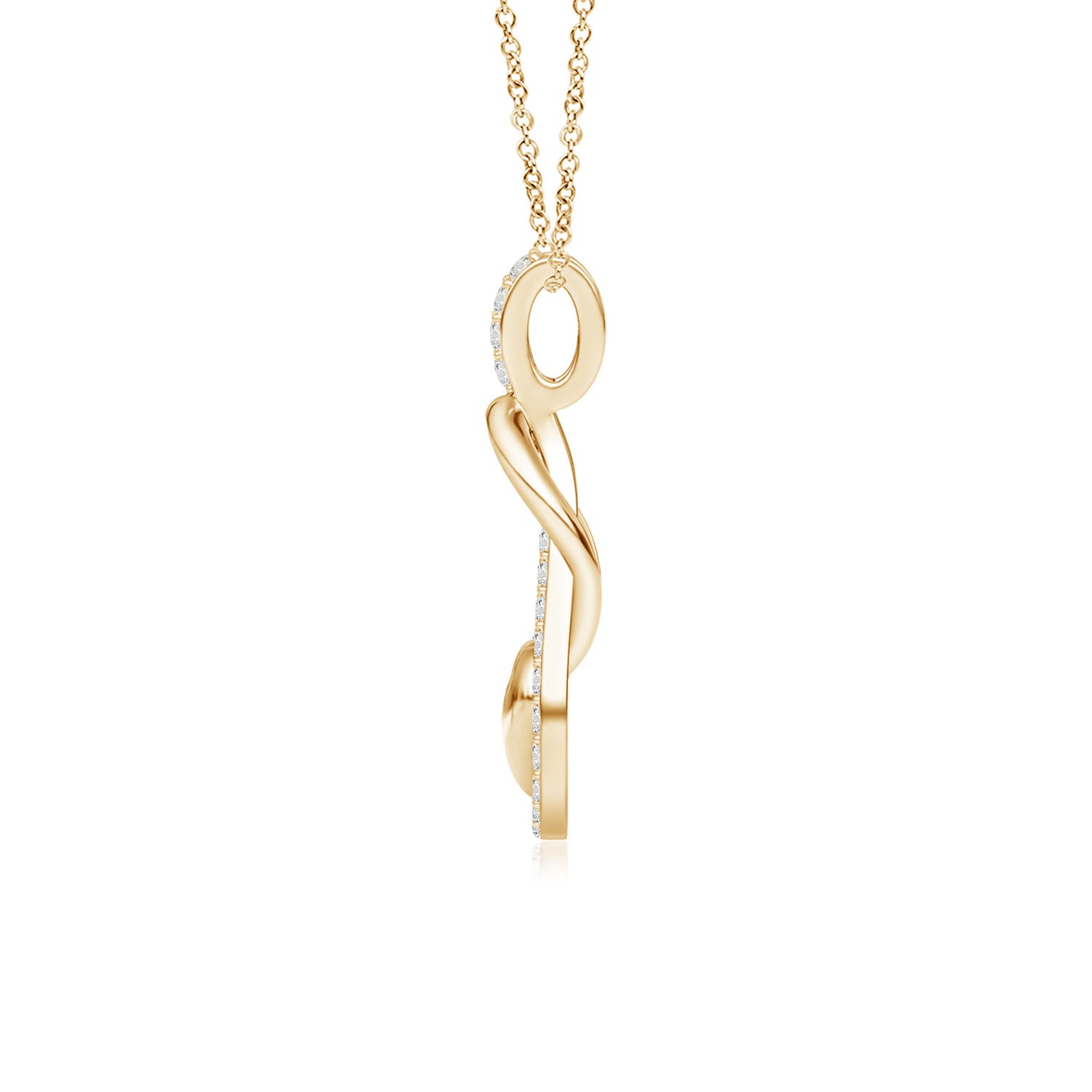 H, SI2 / 0.32 CT / 18 KT Yellow Gold