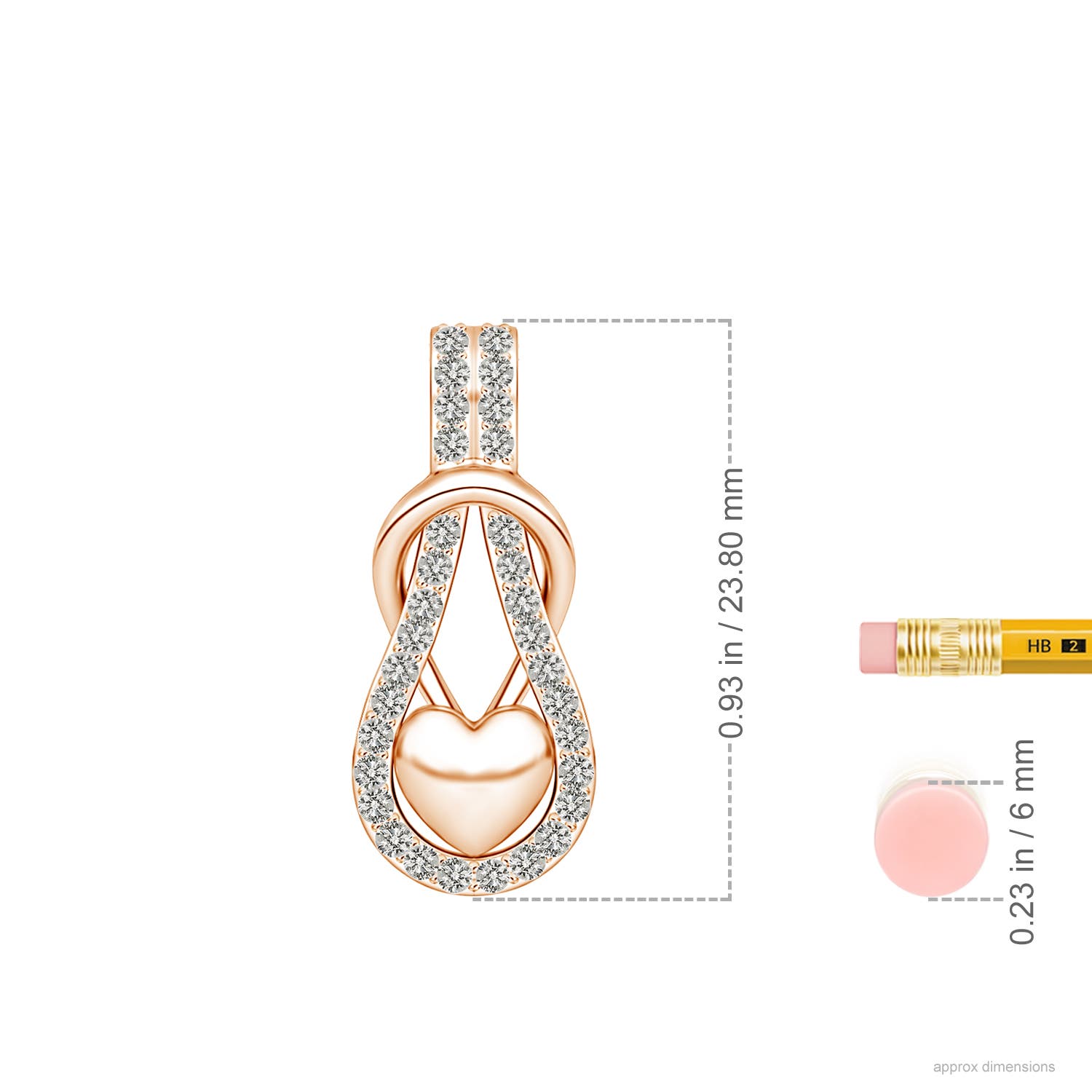 K, I3 / 0.32 CT / 14 KT Rose Gold