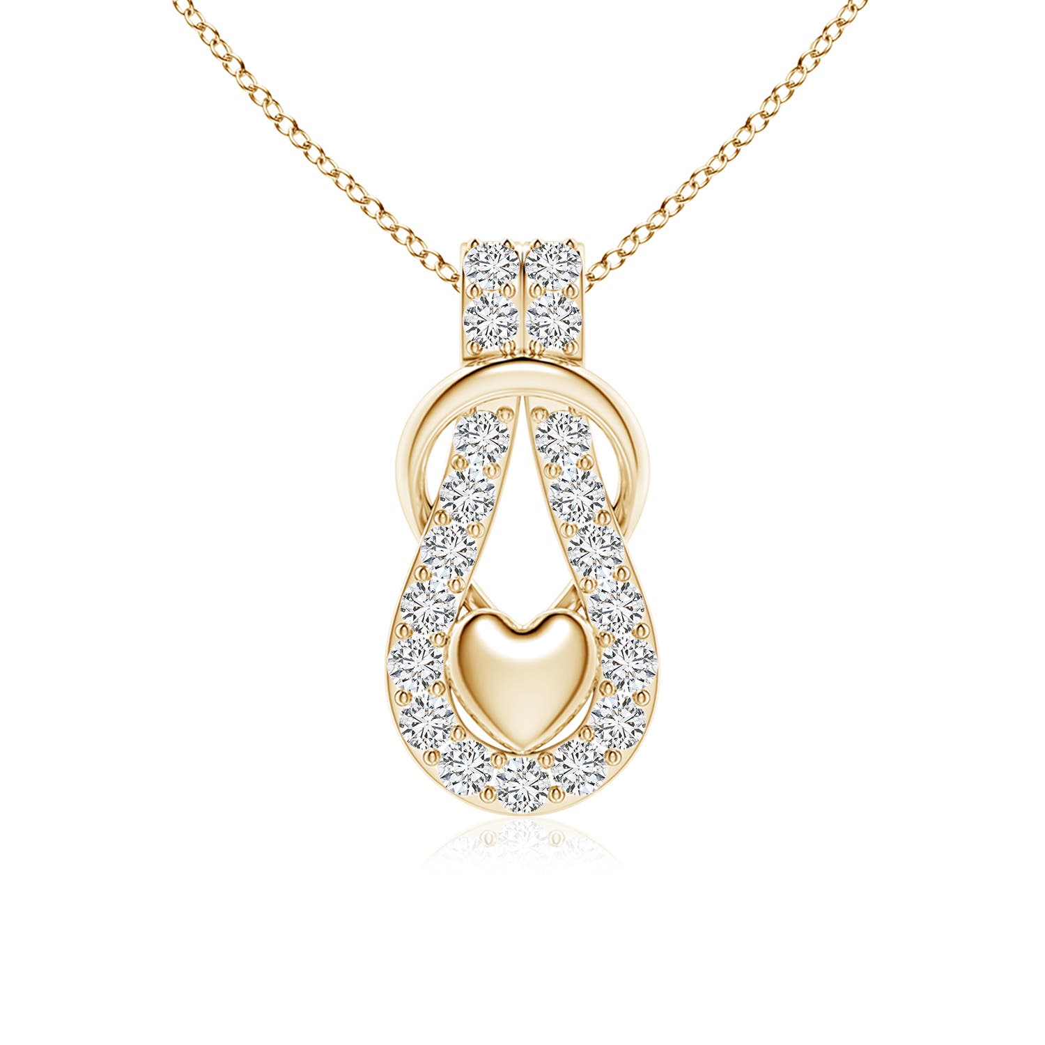 H, SI2 / 0.99 CT / 18 KT Yellow Gold