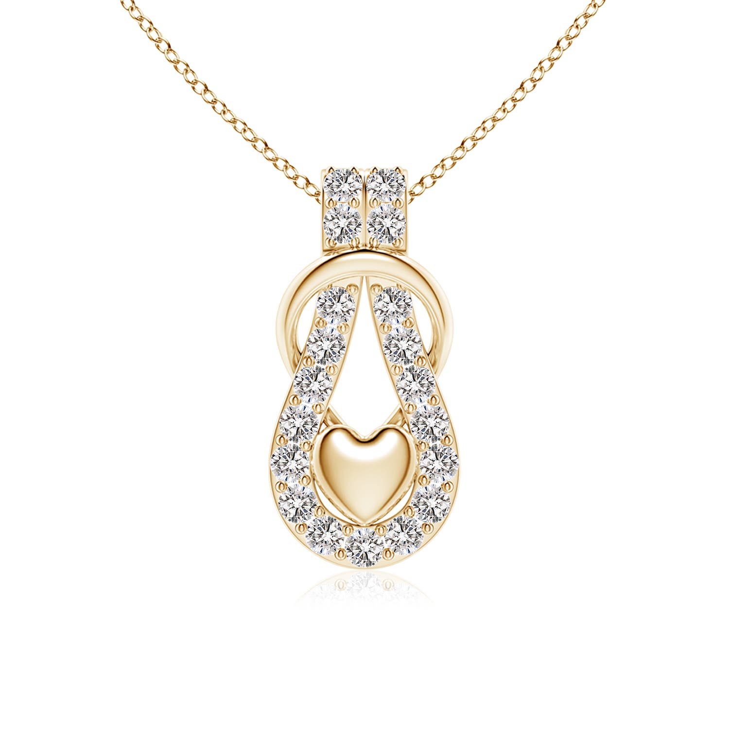 I-J, I1-I2 / 0.99 CT / 18 KT Yellow Gold