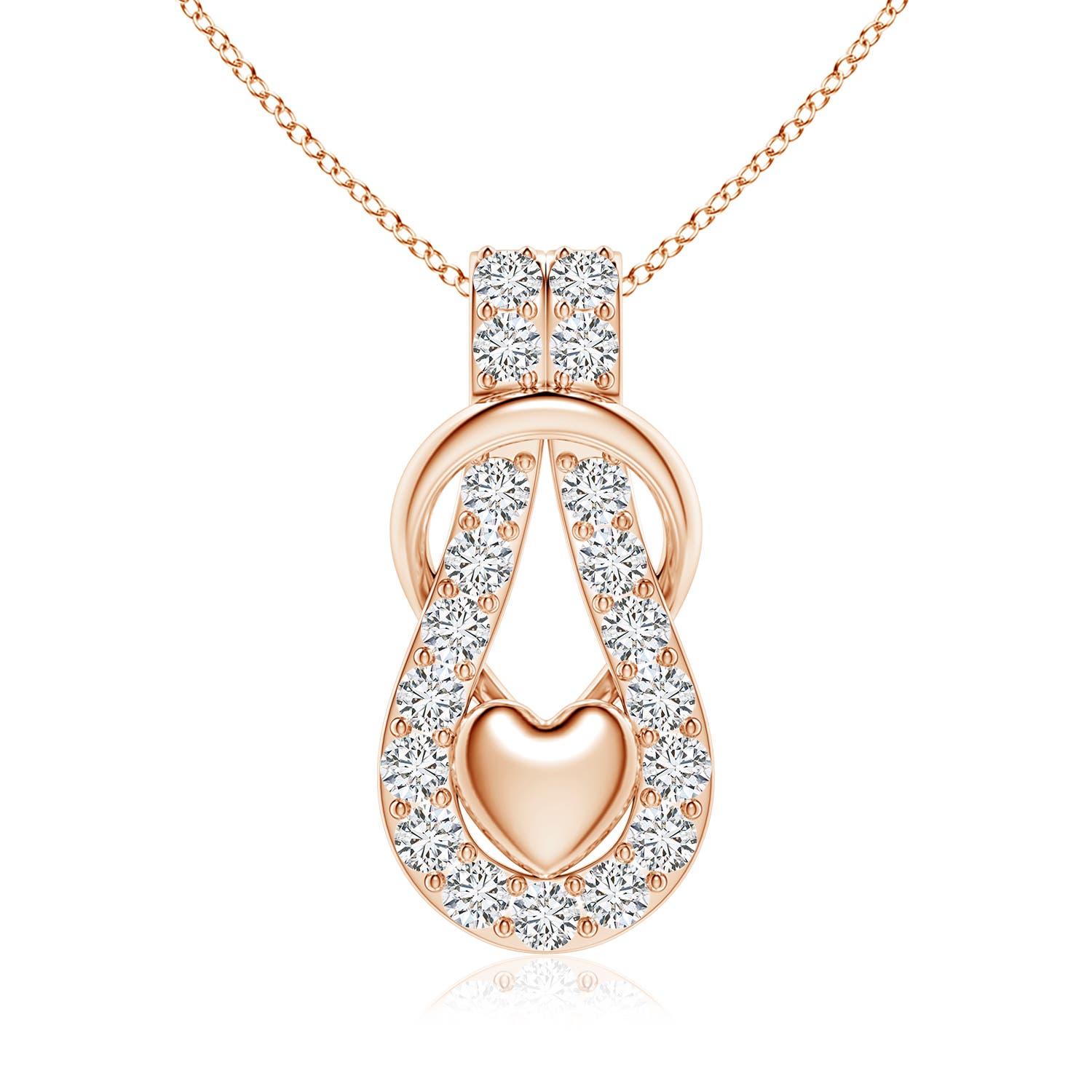 H, SI2 / 3.02 CT / 18 KT Rose Gold