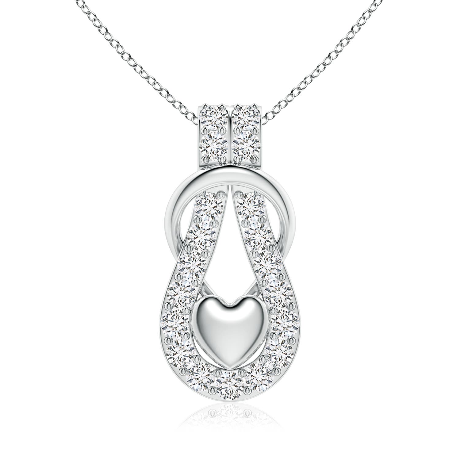 H, SI2 / 3.02 CT / 18 KT White Gold