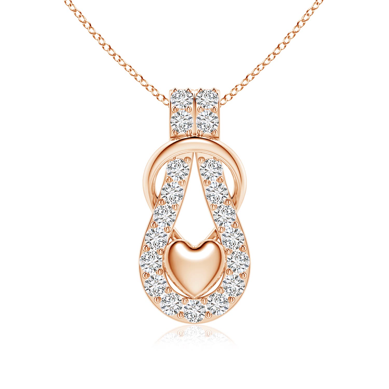 H, SI2 / 1.99 CT / 18 KT Rose Gold