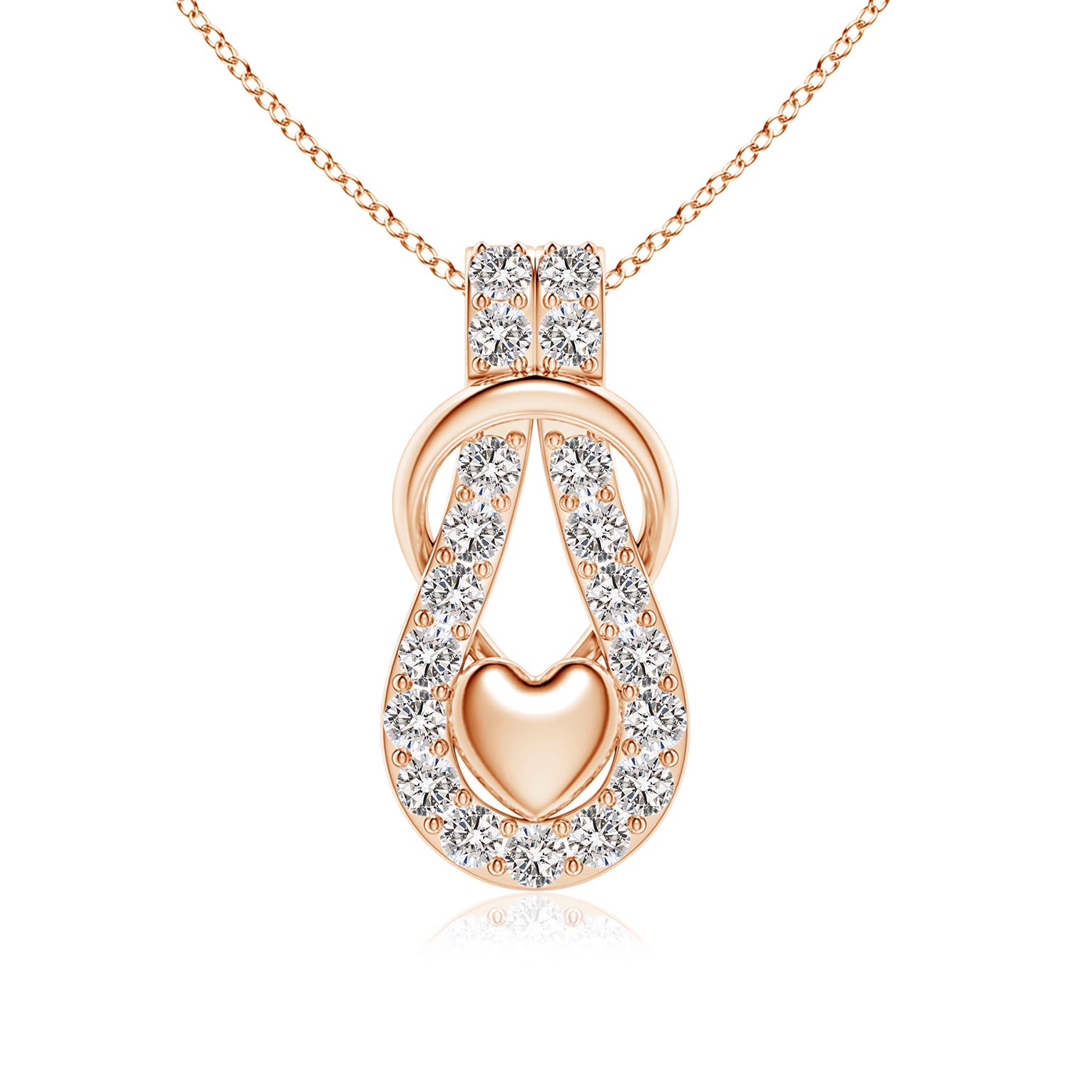 I-J, I1-I2 / 1.99 CT / 18 KT Rose Gold