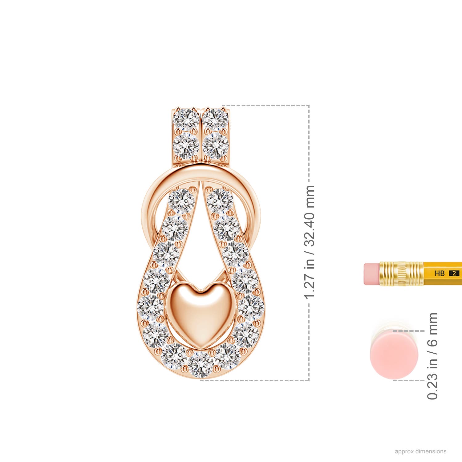 I-J, I1-I2 / 1.99 CT / 18 KT Rose Gold