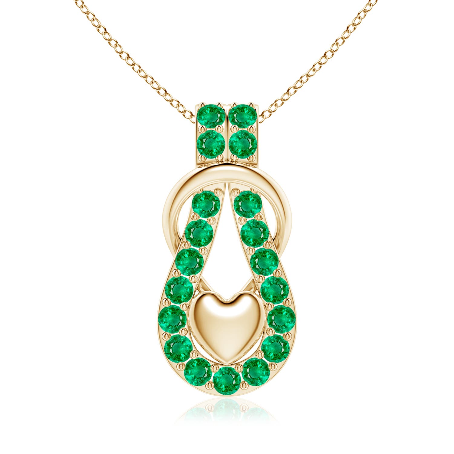 AAA - Emerald / 2.85 CT / 18 KT Yellow Gold