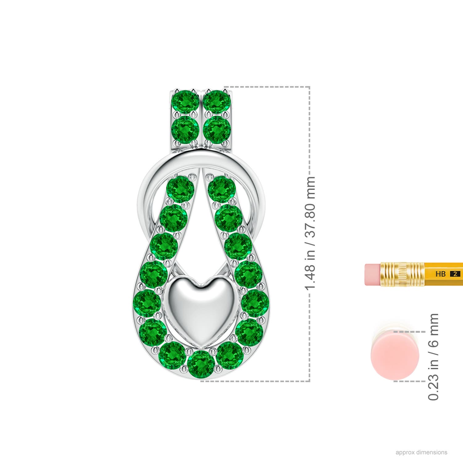 AAAA - Emerald / 2.85 CT / 14 KT White Gold