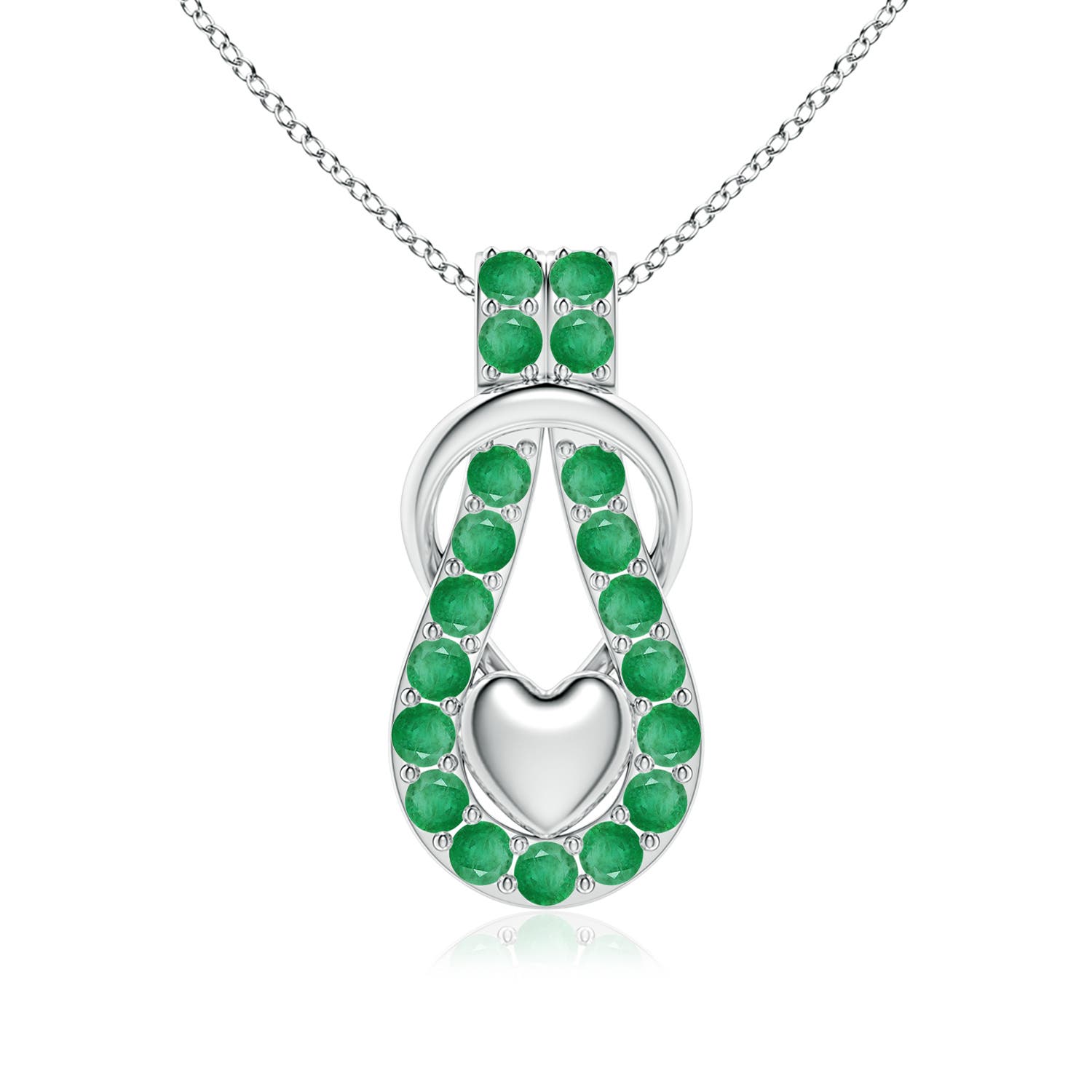 A - Emerald / 1.9 CT / 18 KT White Gold