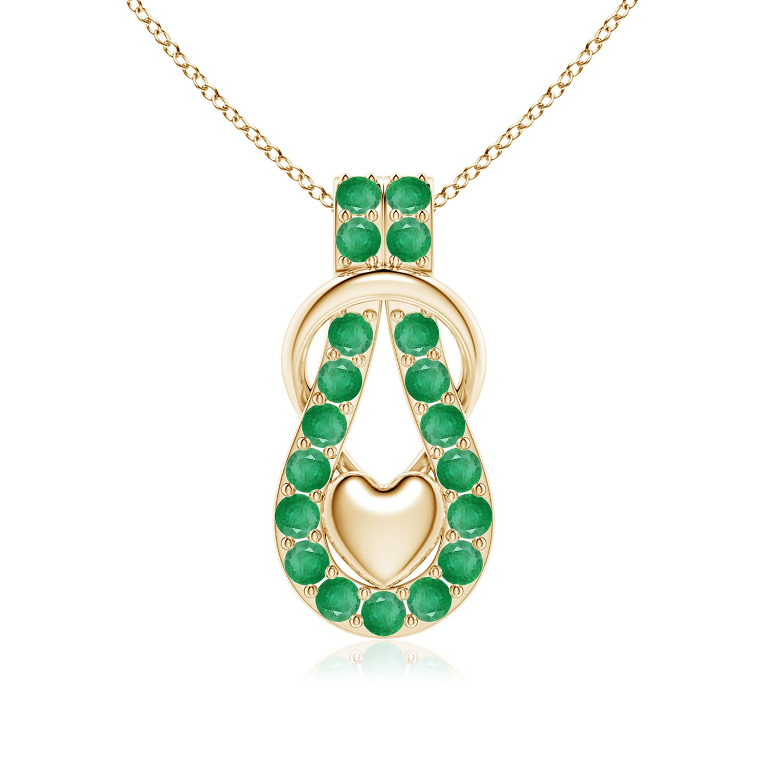A - Emerald / 1.9 CT / 18 KT Yellow Gold