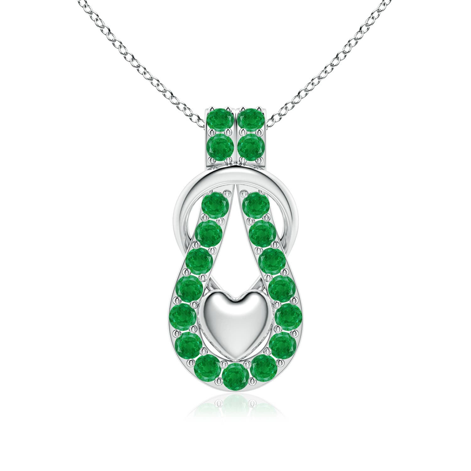 AA - Emerald / 1.9 CT / 18 KT White Gold