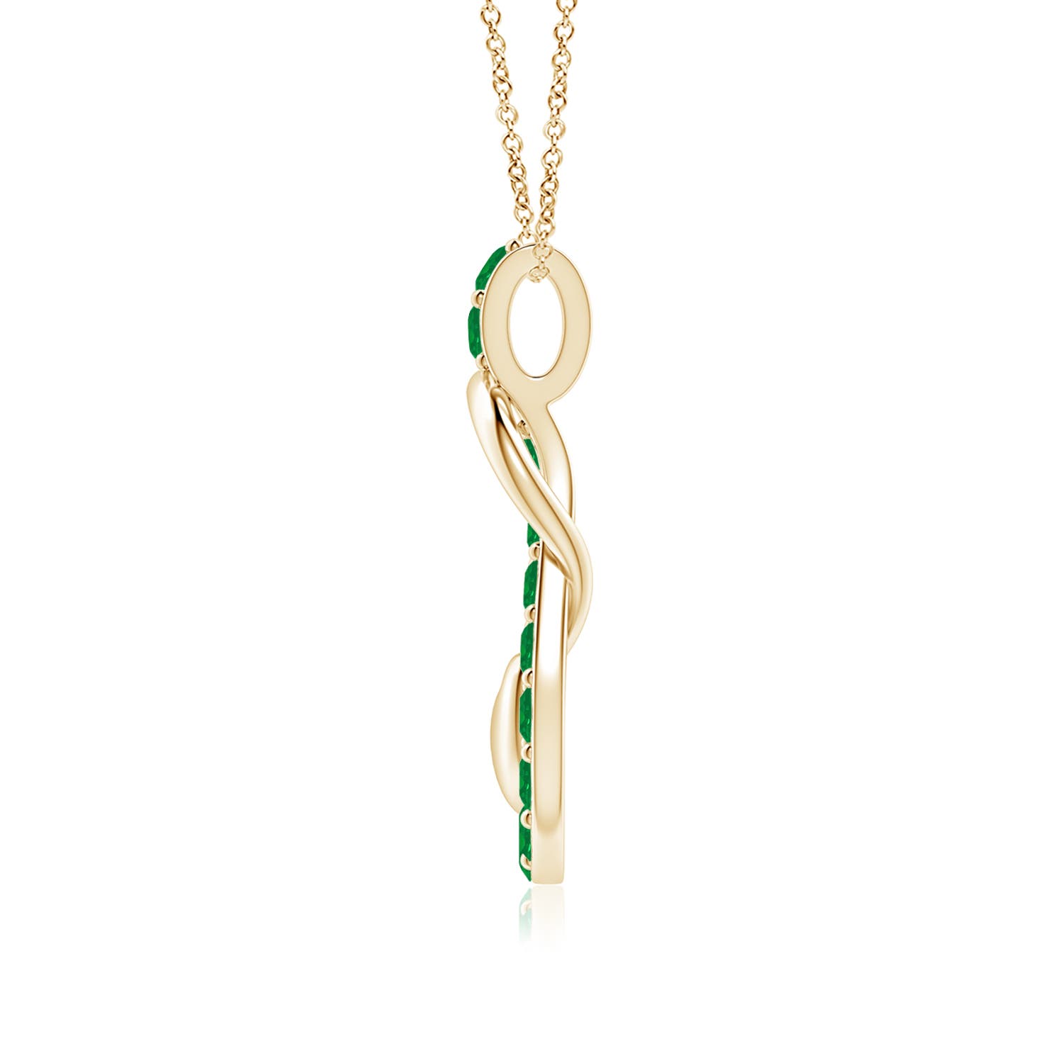 AA - Emerald / 1.9 CT / 18 KT Yellow Gold