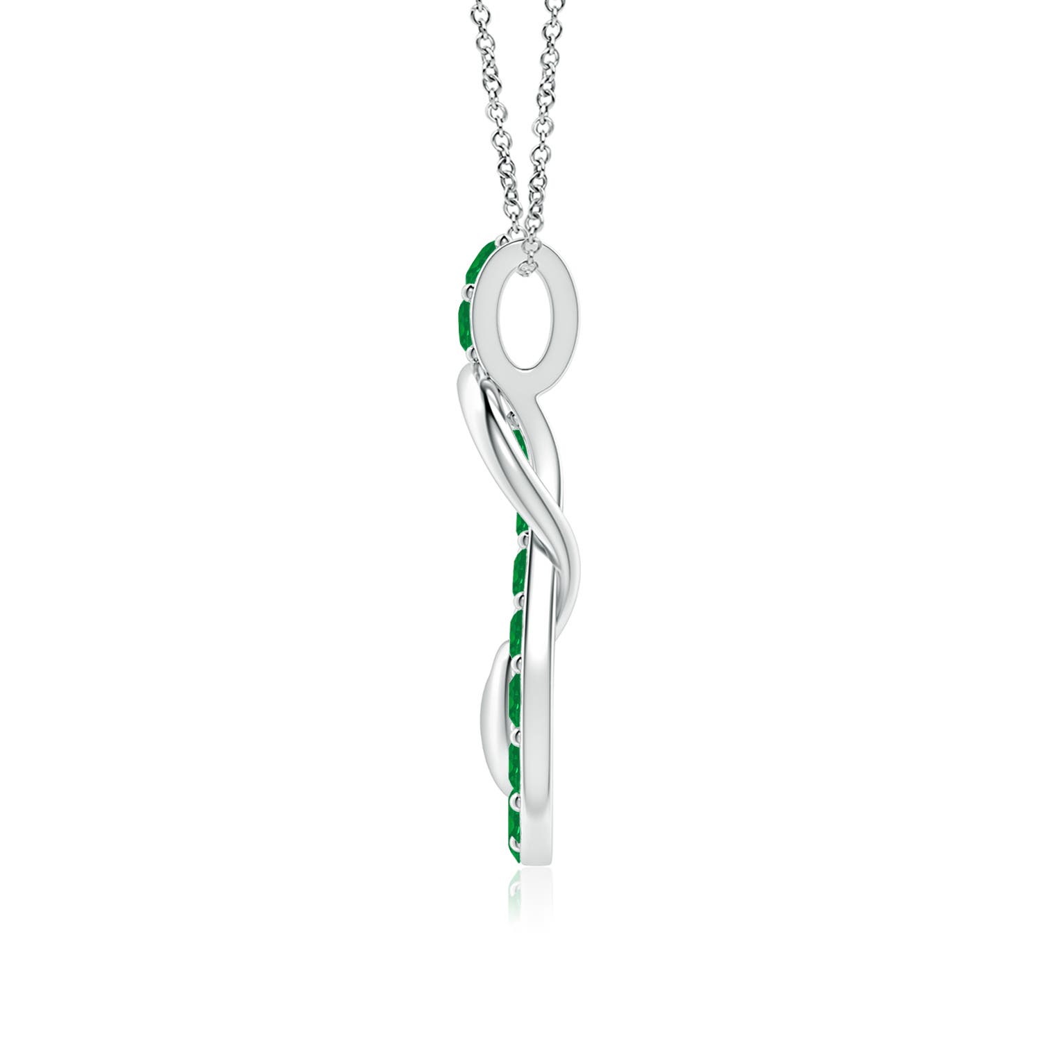 AA - Emerald / 1.9 CT / 14 KT White Gold