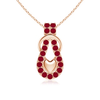 Round AA Ruby