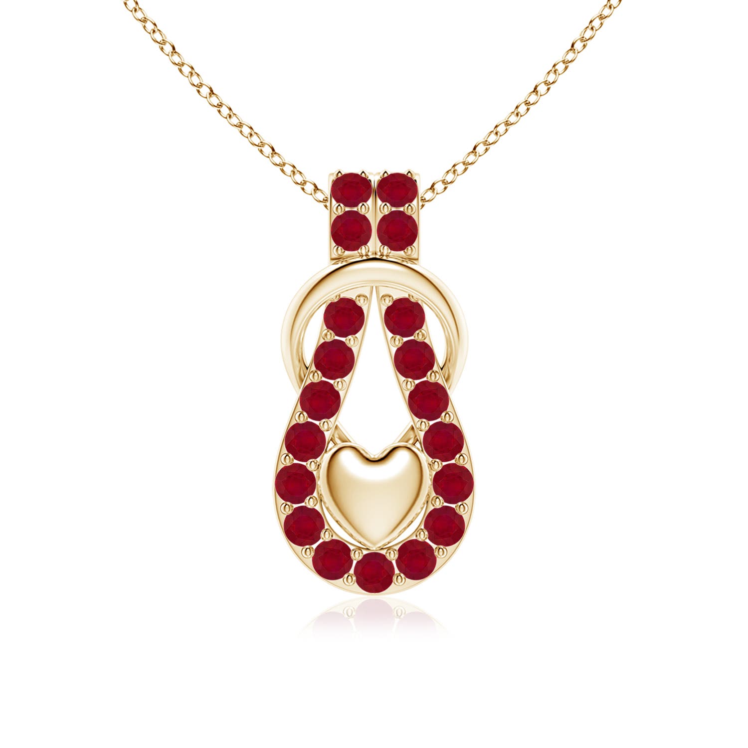 AA - Ruby / 1.71 CT / 14 KT Yellow Gold