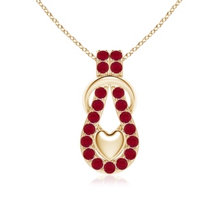 Round AA Ruby