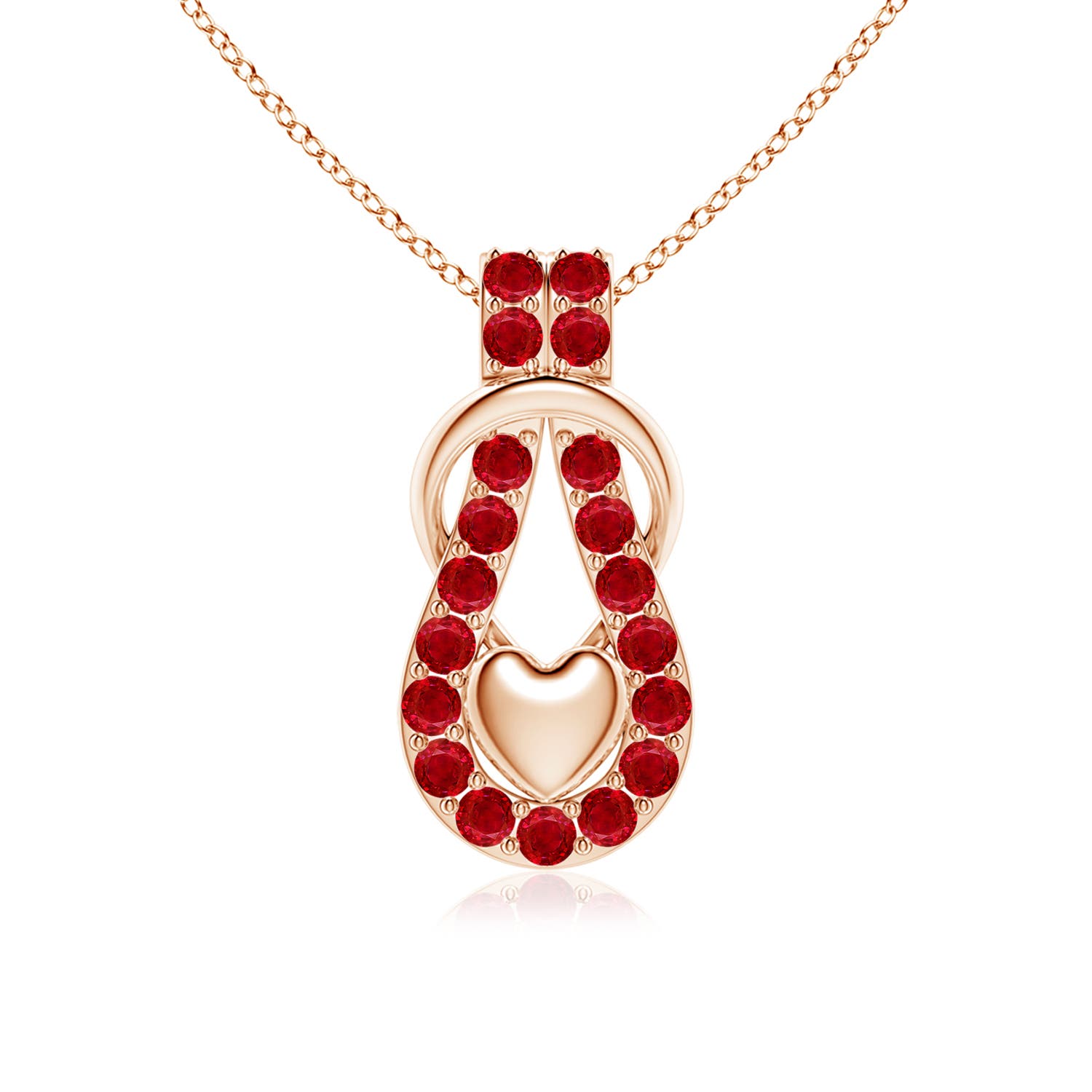 AAA - Ruby / 1.71 CT / 14 KT Rose Gold