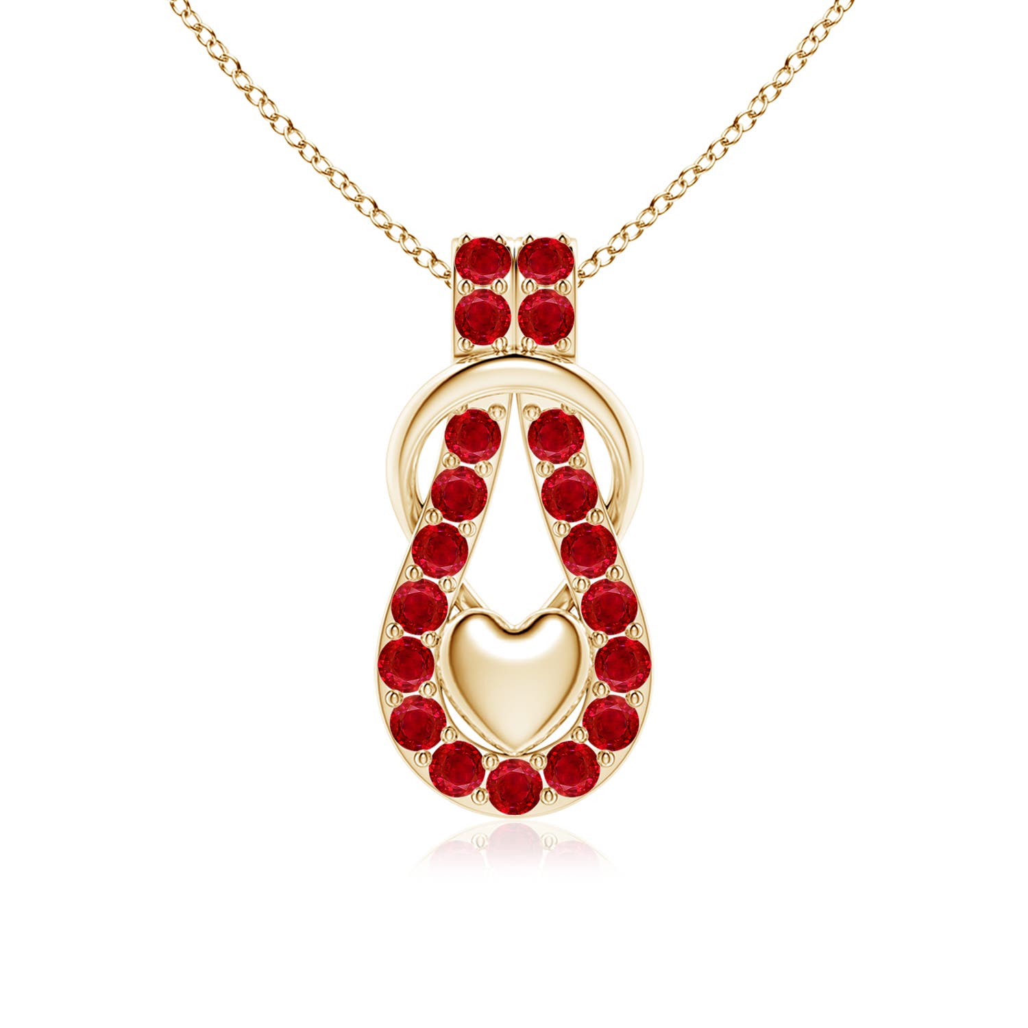 AAA - Ruby / 1.71 CT / 14 KT Yellow Gold