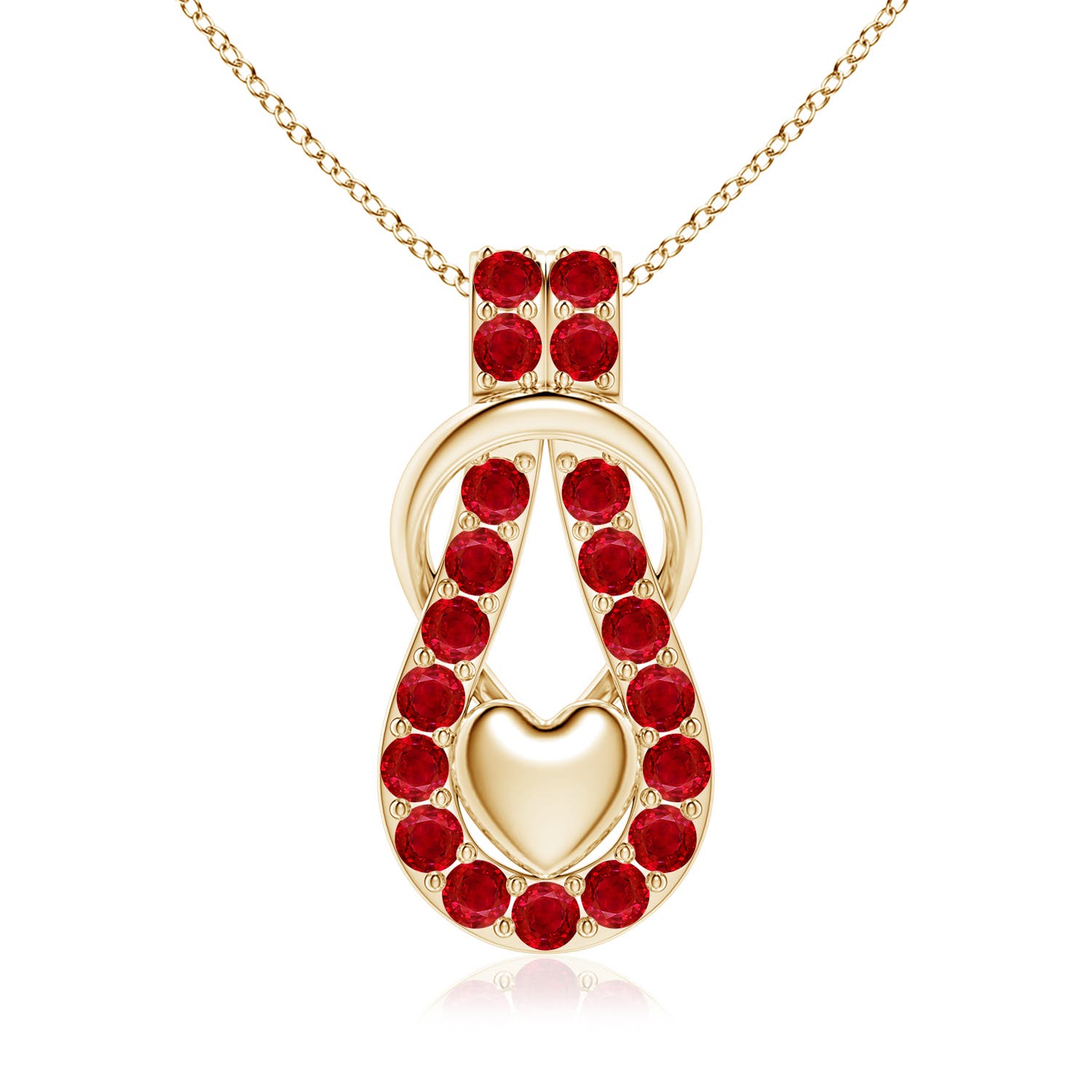 AAA - Ruby / 4.37 CT / 14 KT Yellow Gold