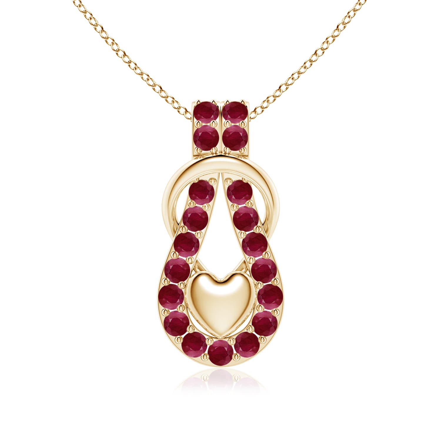 A - Ruby / 2.85 CT / 14 KT Yellow Gold