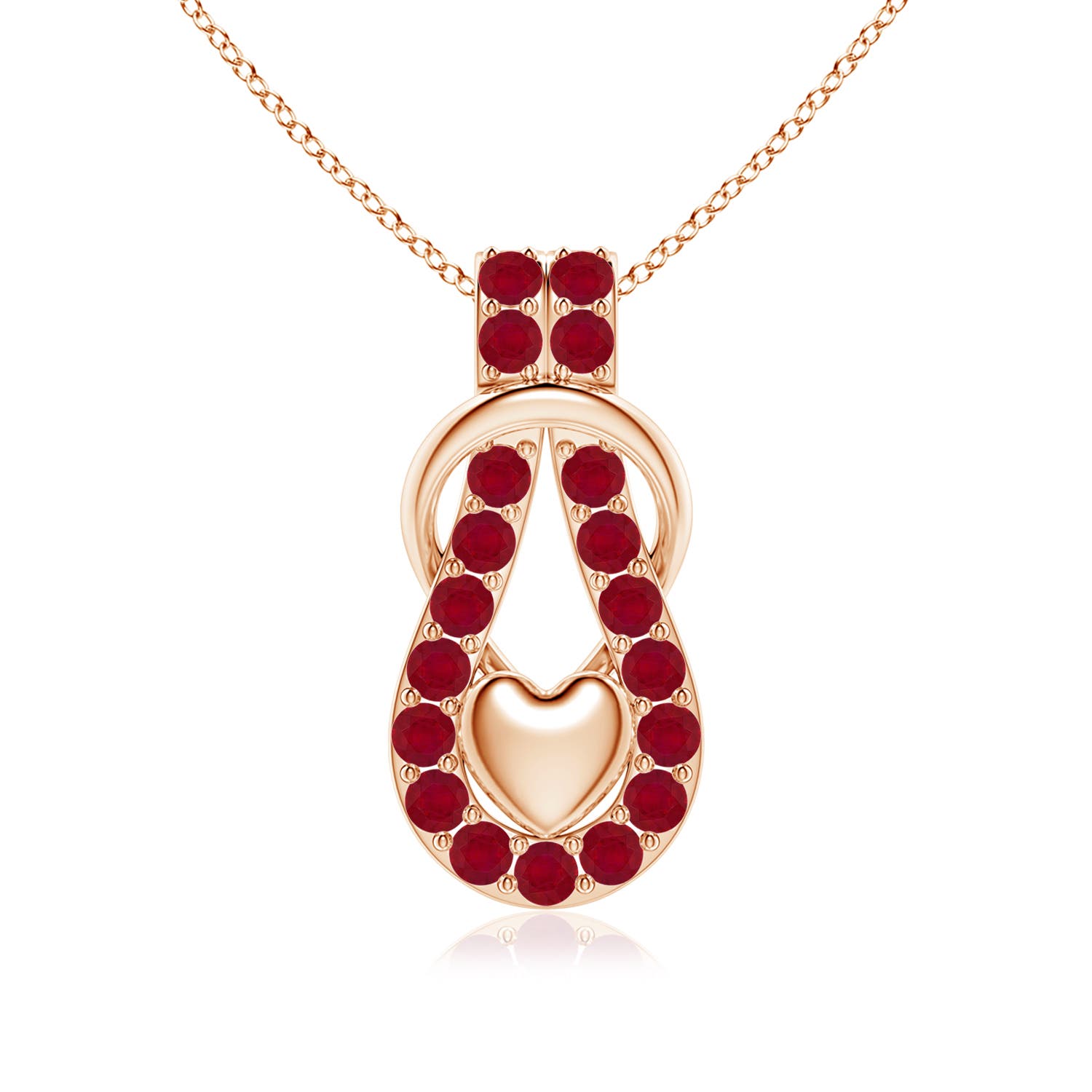 AA - Ruby / 2.85 CT / 14 KT Rose Gold