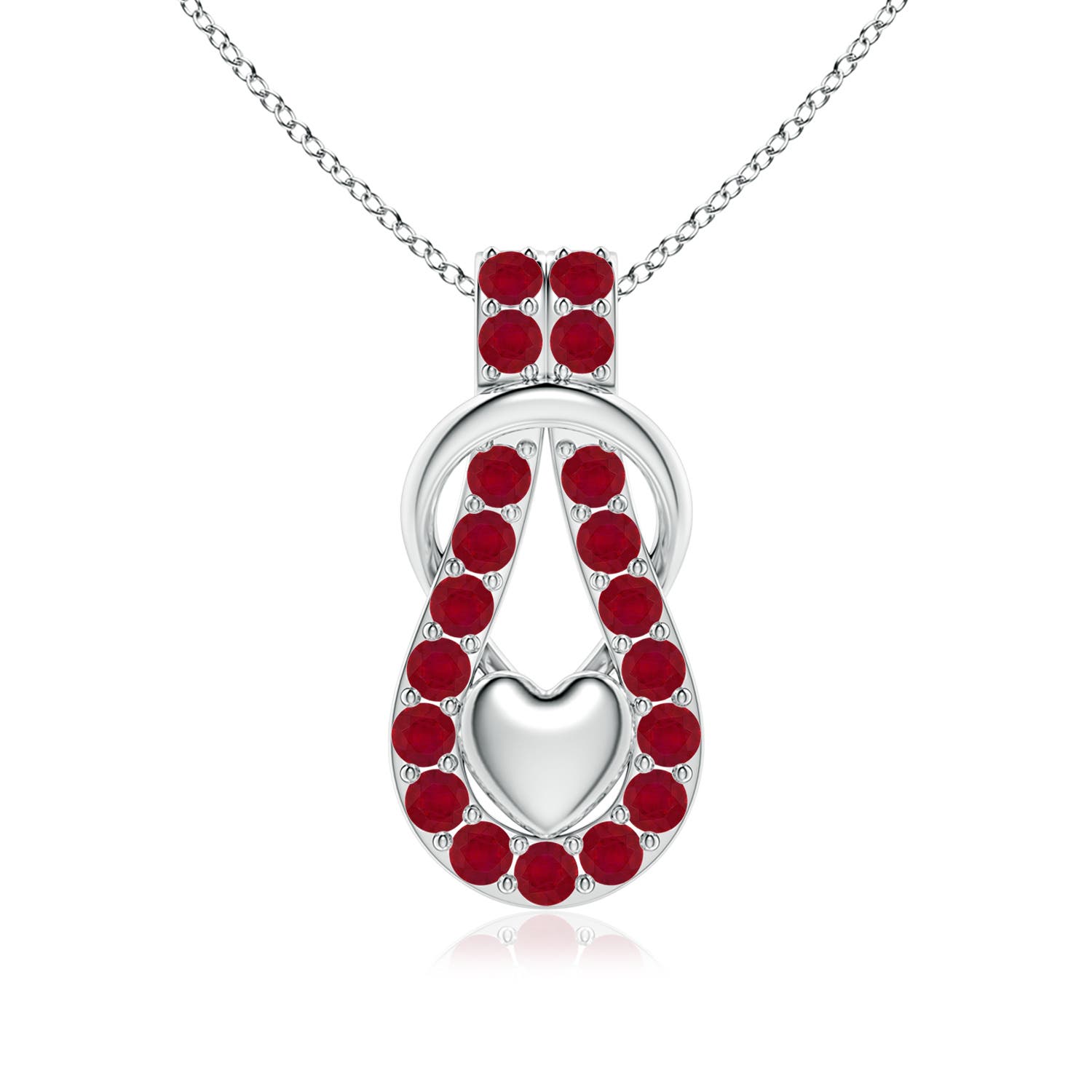 AA - Ruby / 2.85 CT / 14 KT White Gold