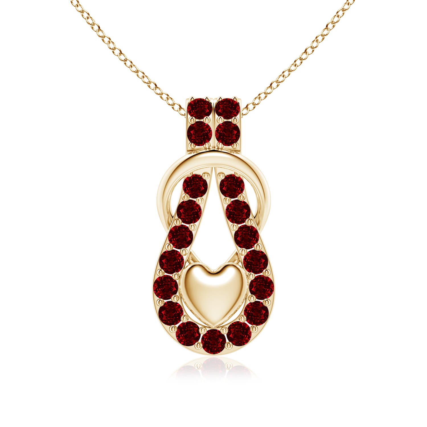 AAAA - Ruby / 2.85 CT / 14 KT Yellow Gold