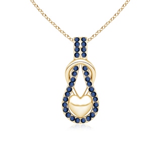 Round AA Blue Sapphire