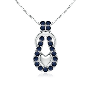 Round A Blue Sapphire
