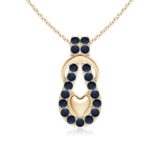 Round A Blue Sapphire