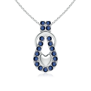 Round AA Blue Sapphire