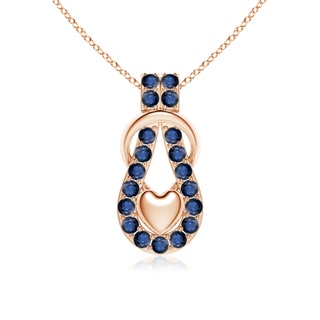 Round AA Blue Sapphire