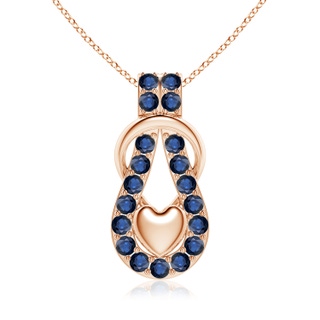 Round AA Blue Sapphire