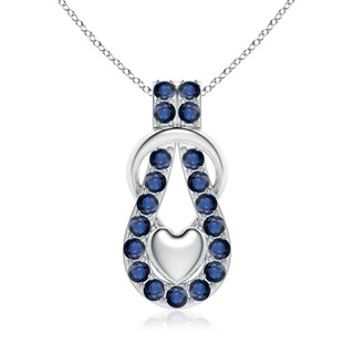 Round AA Blue Sapphire