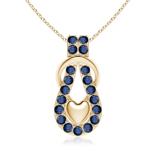 Round AA Blue Sapphire