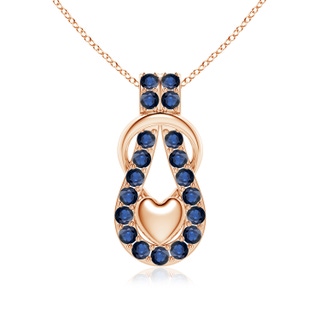 Round AA Blue Sapphire