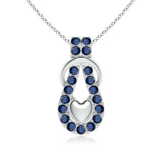 Round AA Blue Sapphire